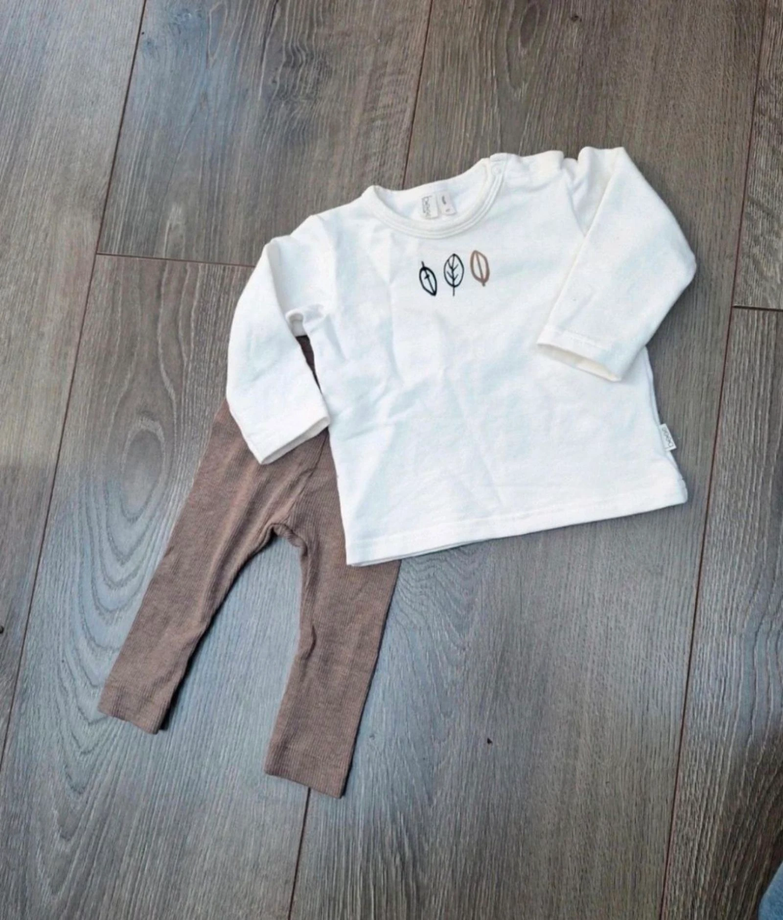 BESS trui + Name It broekje maat 62 | baby setje neutraal